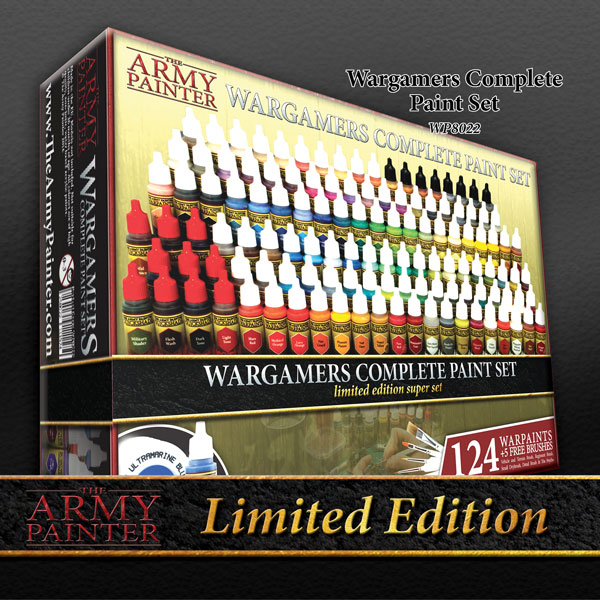 Army Painter Warpaints Complete Wargamers Paint Set
