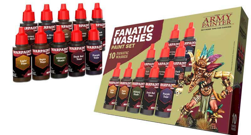 Warpaints Fanatic Washes - Manny's Model Store