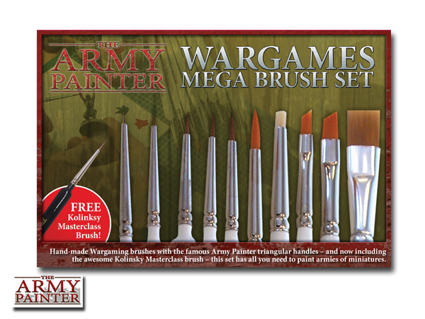 Army Painter Mega Brush Set