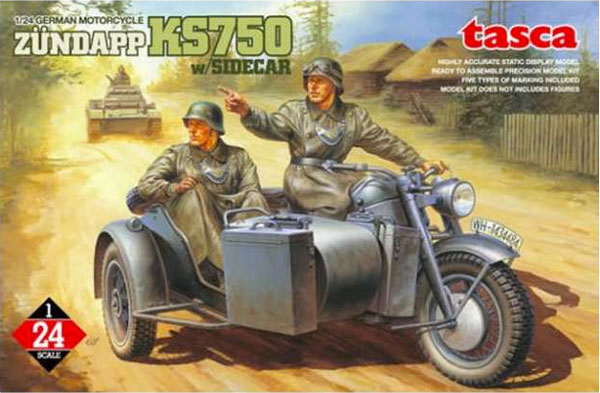 German Motorcycle Zundapp KS750 w/sidecar