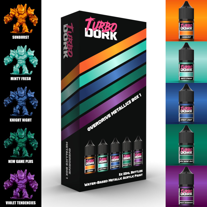 Turbo Dork Overdrive Metallics Box 1