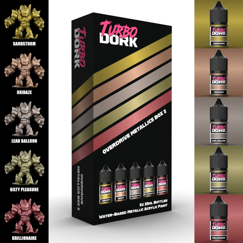 Turbo Dork Overdrive Metallics Box 2