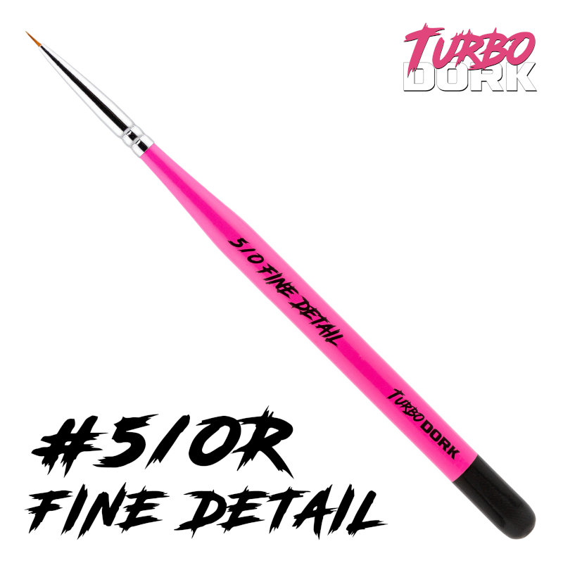 Turbo Dork Fauxlinksy Brush - Fine Detail Size #5/0R