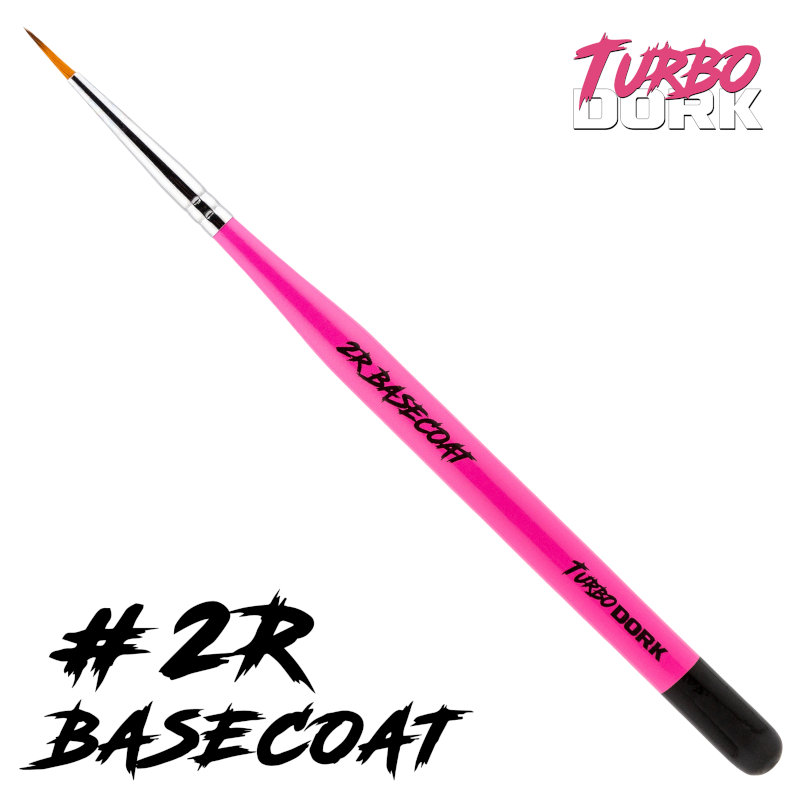 Turbo Dork Fauxlinsky Brush - Basecoat Size #2R