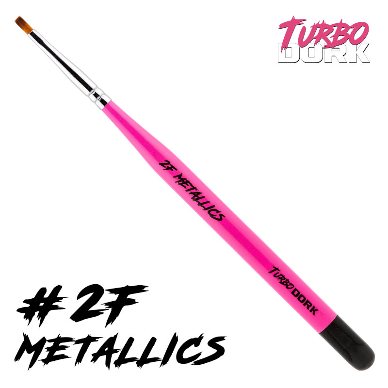 Turbo Dork Fauxlinsky Brush - Metallics Size #2F