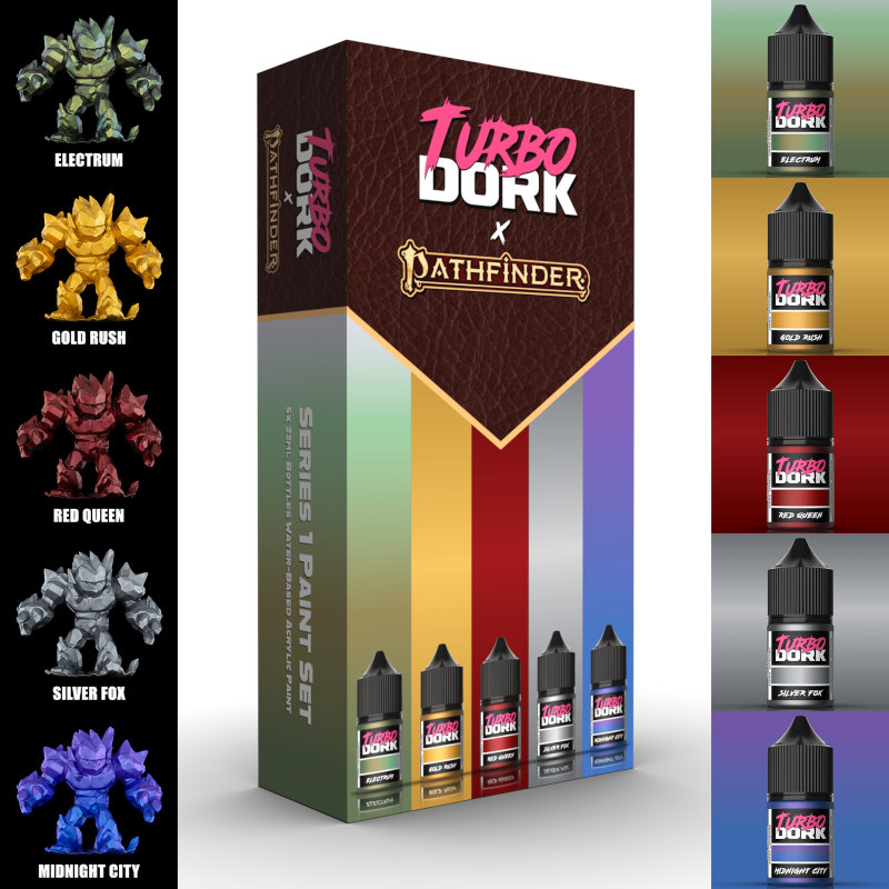 Turbo Dork x Pathfinder Series 1 Paint Set