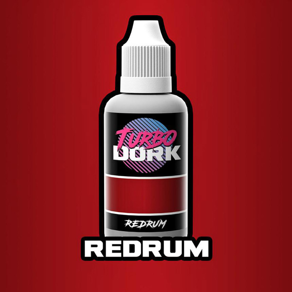 Redrum Metallic Acrylic Paint 20ml Bottle
