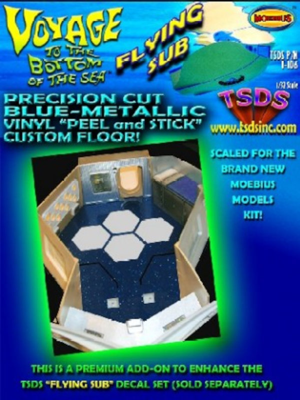 TSDS Flying Sub Vinyl Floor Upgrade Kit for MOE