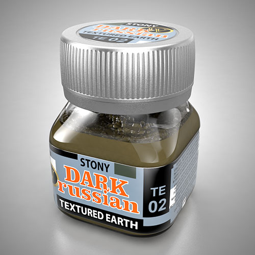 Wilder Dark Russian Earth, Stony Texturing 50ml Bottle