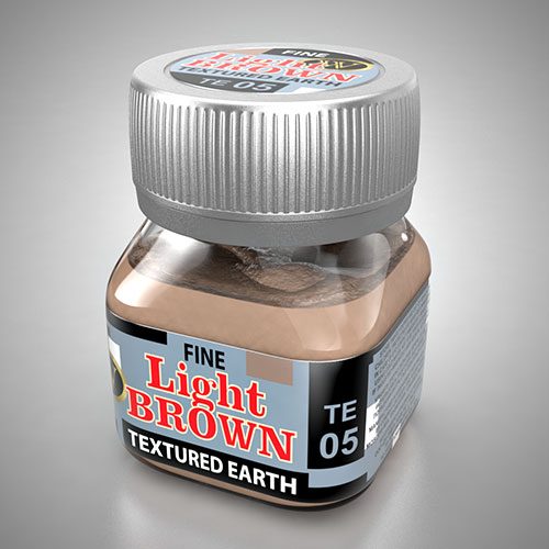 Wilder Light Brown Earth, Fine Texturing 50ml Bottle