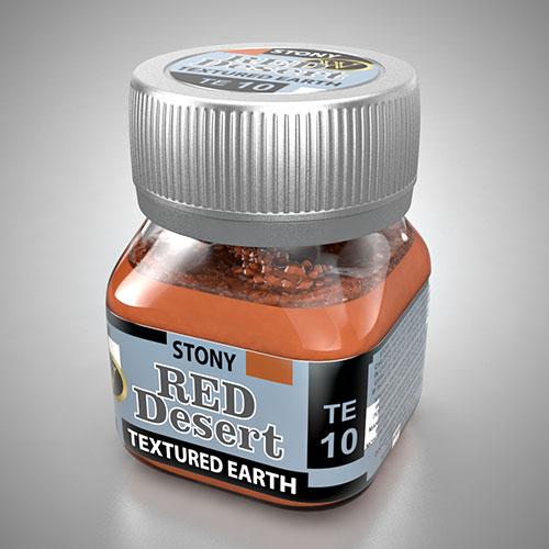 Wilder Red Desert Earth, Stony Texturing 50ml Bottle