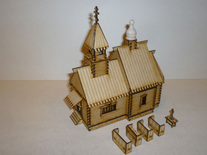 Eastern European Orthodox Church - 1/72nd scale MDF