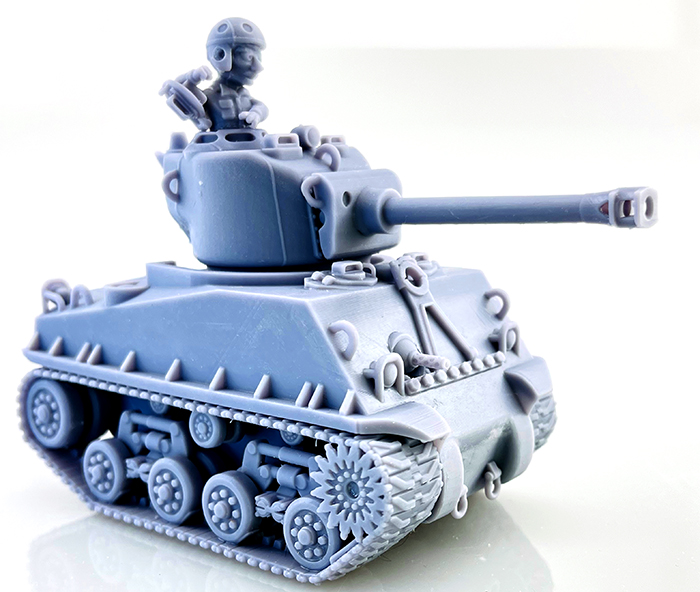 ToonKrieg U.S. M4A3 Sherman Tank - EASY 8