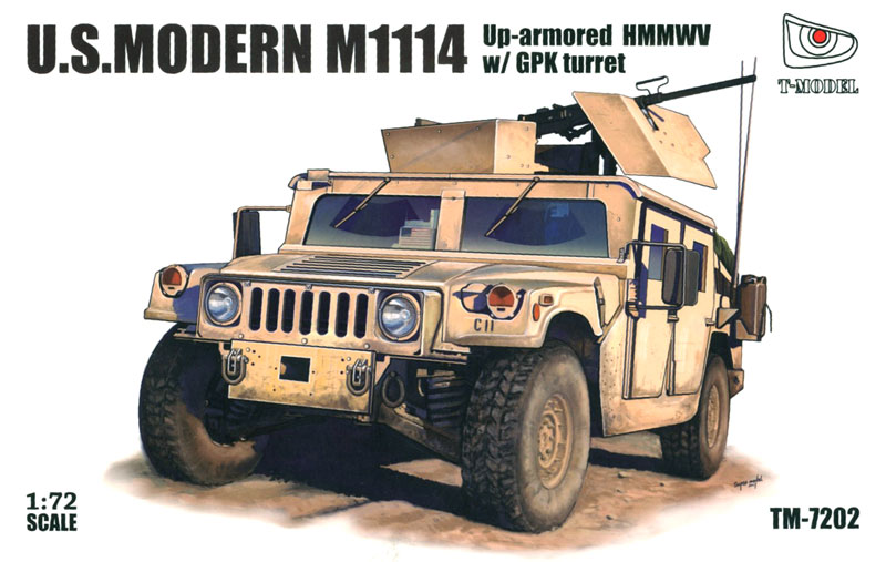 US Modern M1114 Up Armored HMMWV w/ GPK Turret, Iron Oak Leaf Ver.