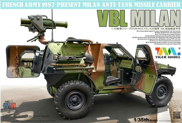 French Panhard VBL Milan Missile version