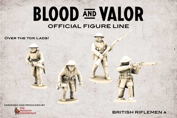 Blood & Valor - WWI British Riflemen A