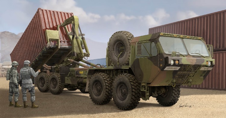 M1120 HEMTT Load Handling System (LHS) Tactical Truck
