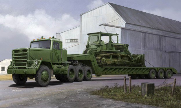 M920 Tractor Tow w/M870A1 Semi-Trailer