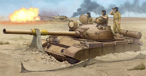 Russian T62 Mod 1962 Iraqi Regular Army Tank