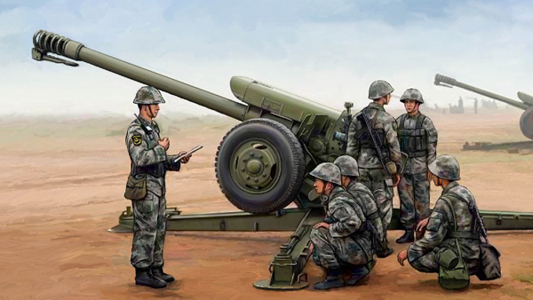 PLA Chinese PL96 122mm Howitzer