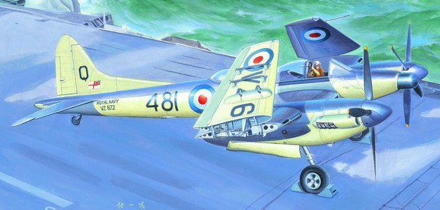 De Havilland Sea Hornet NF21 Fighter