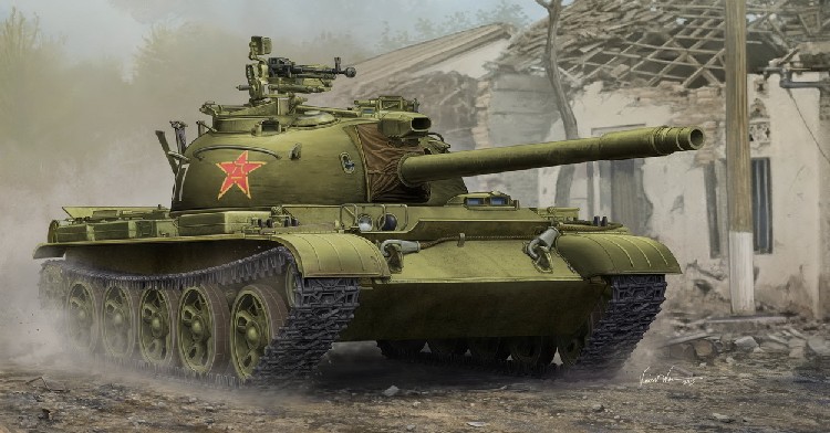 PLA Chinese Type 62 Light Tank