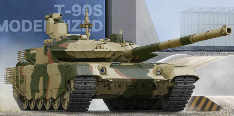 Russian T90S Modernized Main Battle Tank