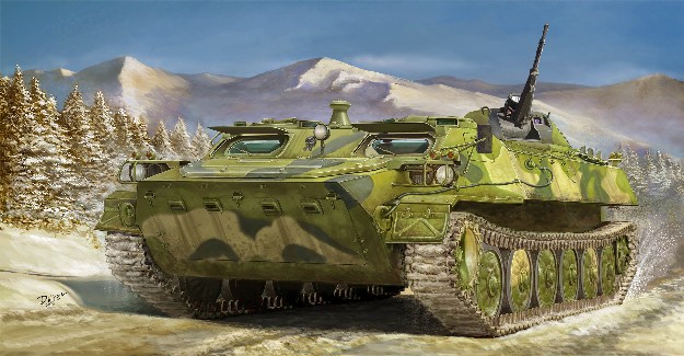 Soviet MT-LB (Medium Tactical) 6MA Multi-Purpose Tracked Vehicle (New Variant)