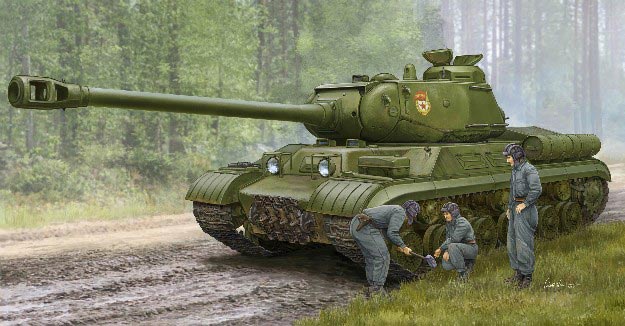 Soviet JS2M (IS2M) Heavy Tank Early Version