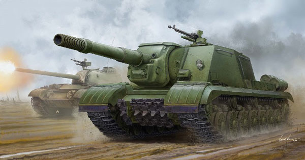 Soviet JSU152K Armored Self-Propelled Gun