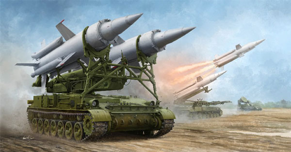 Soviet 2K11A TEL w/9M8M Missile Krug-A (SA4 Ganef) 