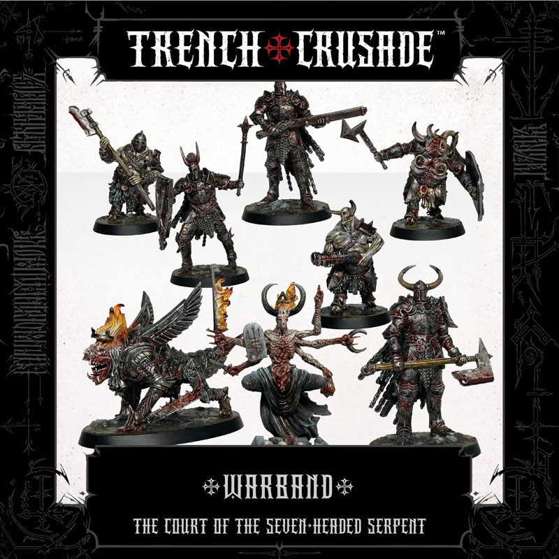 Trench Crusade Court of the Seven-Headed Serpent Warband