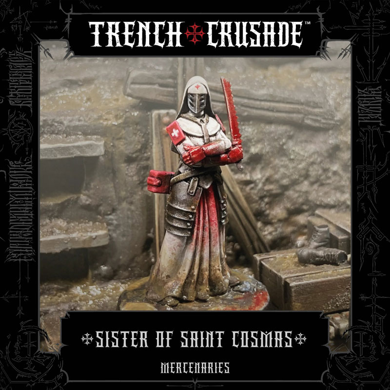 Trench Crusade Mercenaries Sister of Saint Cosmas
