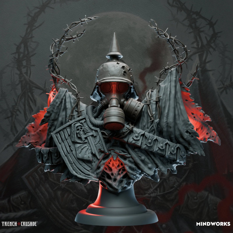 Mindworks Trench Crusade Trench Ghost Bust
