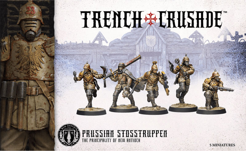 Trench Crusade Prussian Stosstruppen Troop Box