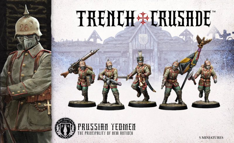 Trench Crusade Prussian Yeomen Troop Box