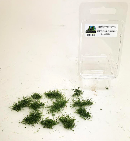 Bush Tufts - Spring Green 12mm