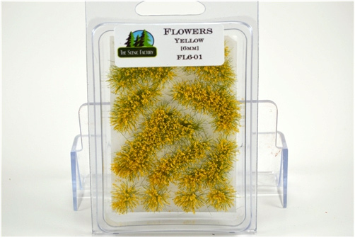 Flowers 6mm Fine Flake - Buttercup Yellow