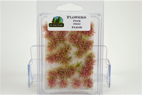 Flowers 6mm Fine Flake - Pink