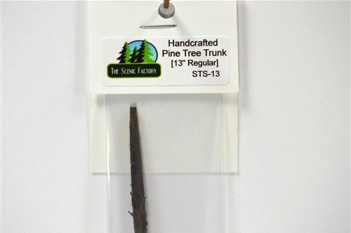 13in Carved Pine Tree Trunk (regular), 1/4 (1)