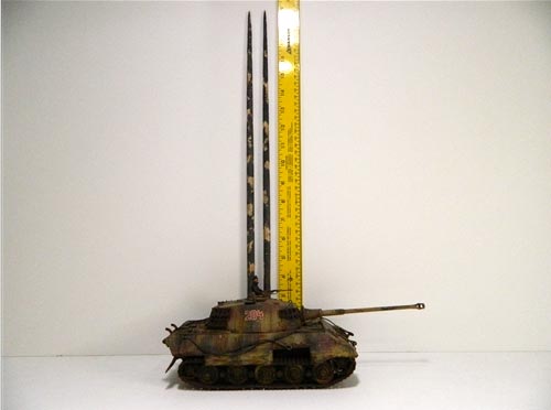 Pine Tree Trunk 16-18in, Distressed (1)