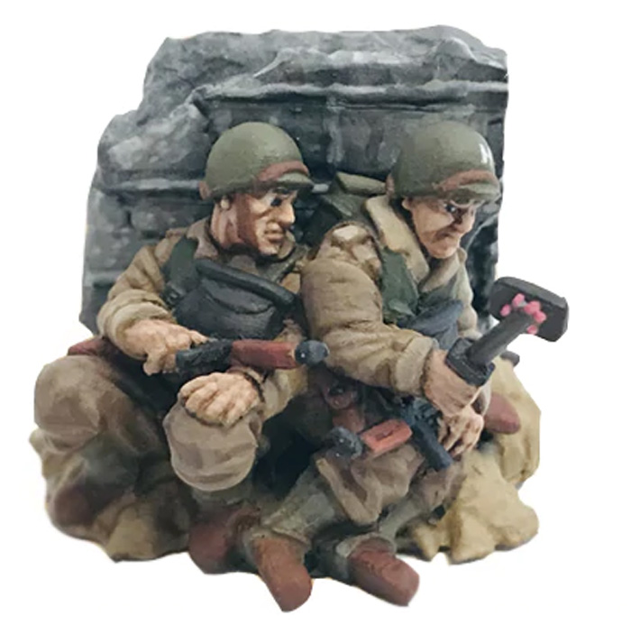 U.S. D-Day Peek-A-Boo Objective Marker