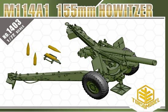 U.S. M114A1 155mm Howitzer Gun