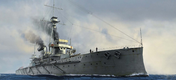 HMS Dreadnought British Battleship 1907