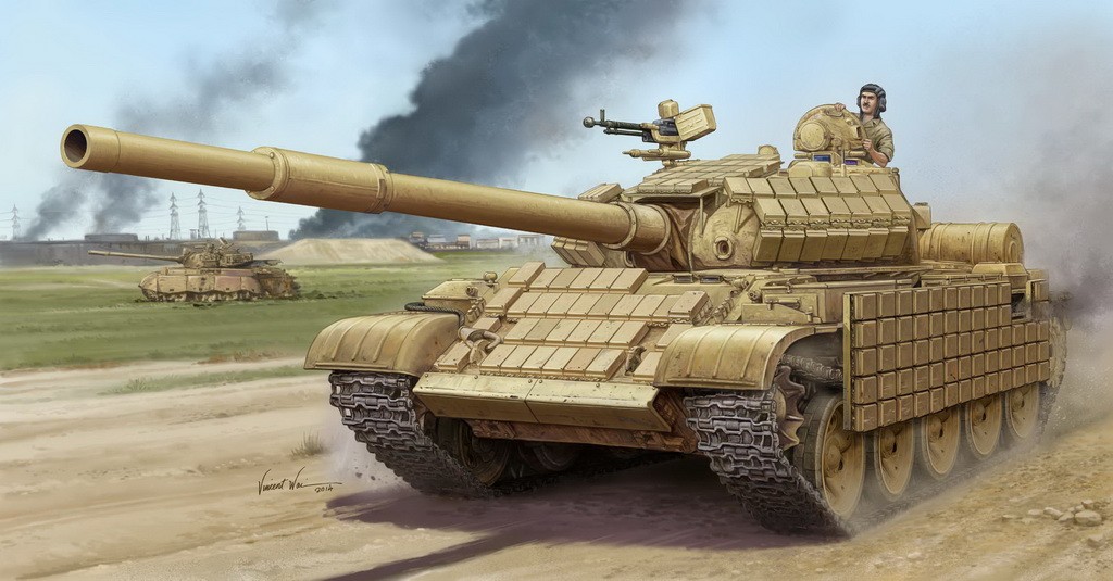 T62 ERA Mod 1972 Iraqi Army Tank