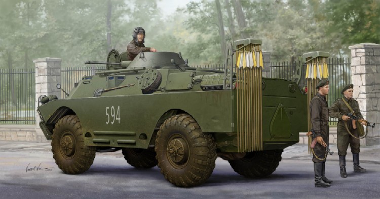 Russian BRDM2RKhb NBC (Nuclear Biological Chemical) Vehicle Early Variant