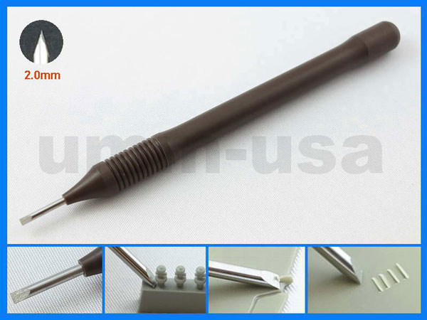Ultra Micro Chisel- 2.0mm Double Beveled