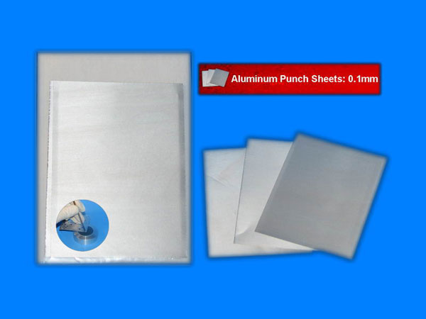 Aluminum Punch Sheets 0.1mm