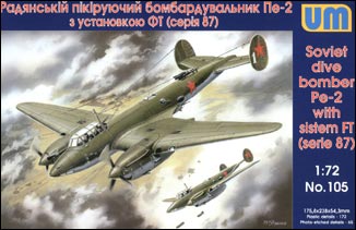Petlyakov Pe2 Soviet Dive Bomber w/FT MG Turret