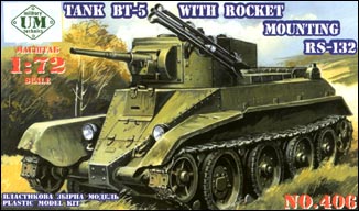BT5 Soviet Tank with RS132 Rocket System